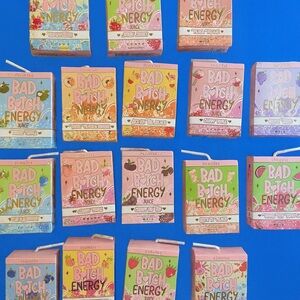 Colorful Juice Box Set